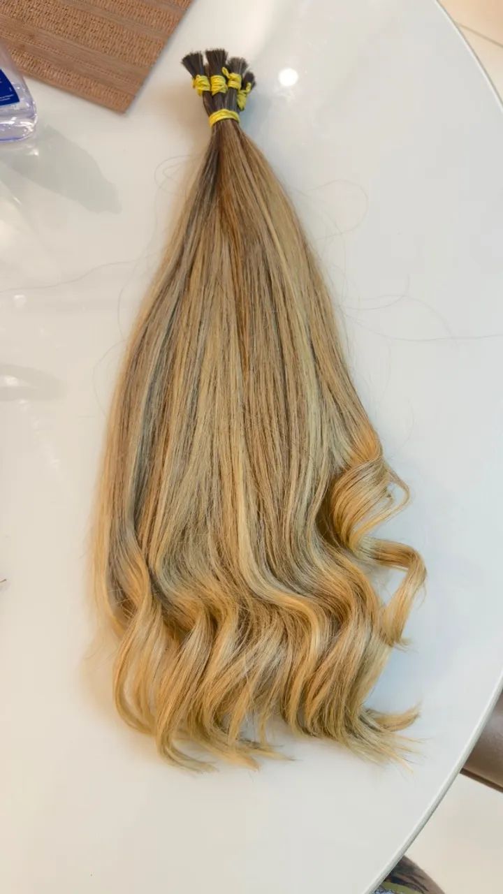 Cabelo humano 55cm com 130gr  -R$ - Foto 5