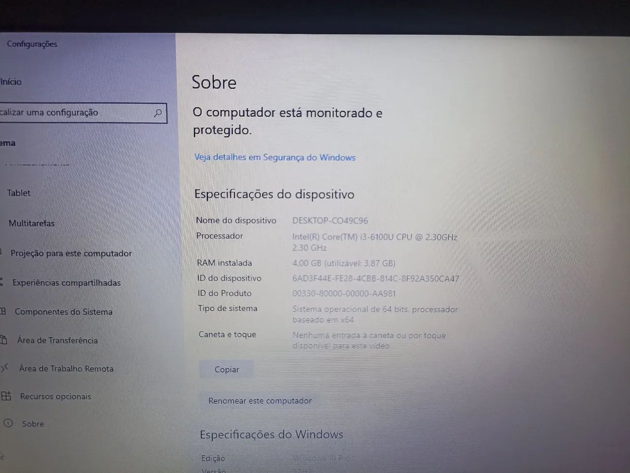 Notebook Asus  core i5 6100 com 4 gb  - Foto 5