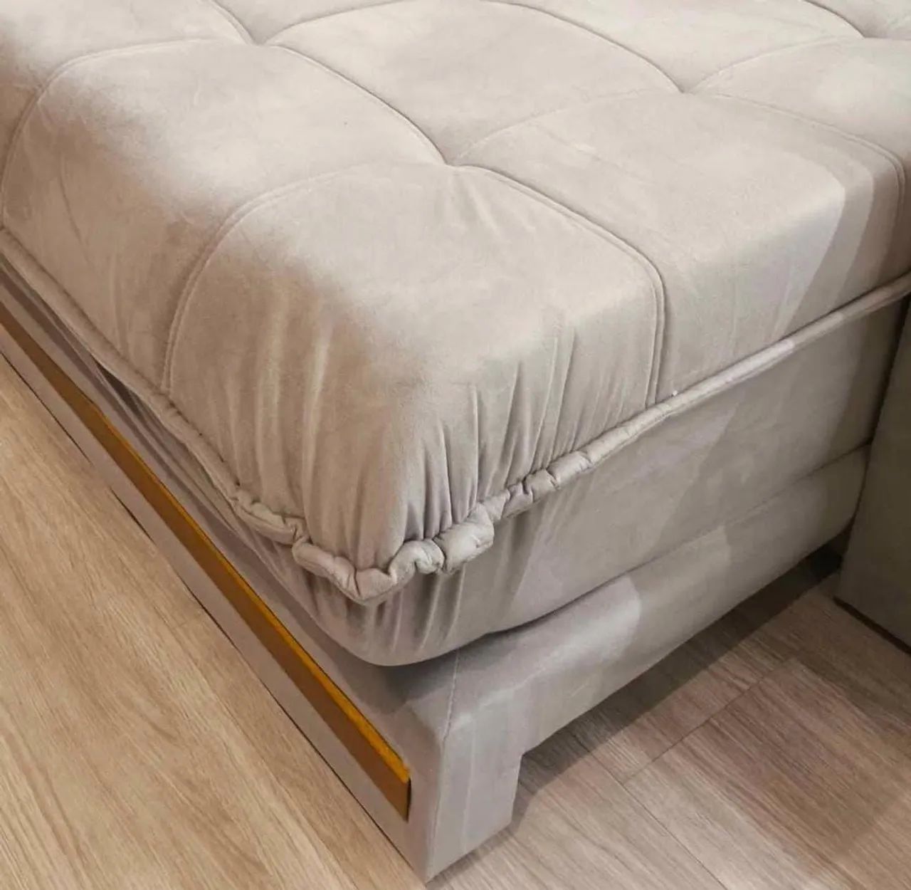 Vendo sofá retrátil e reclinável novo braços pilow top  - Foto 2