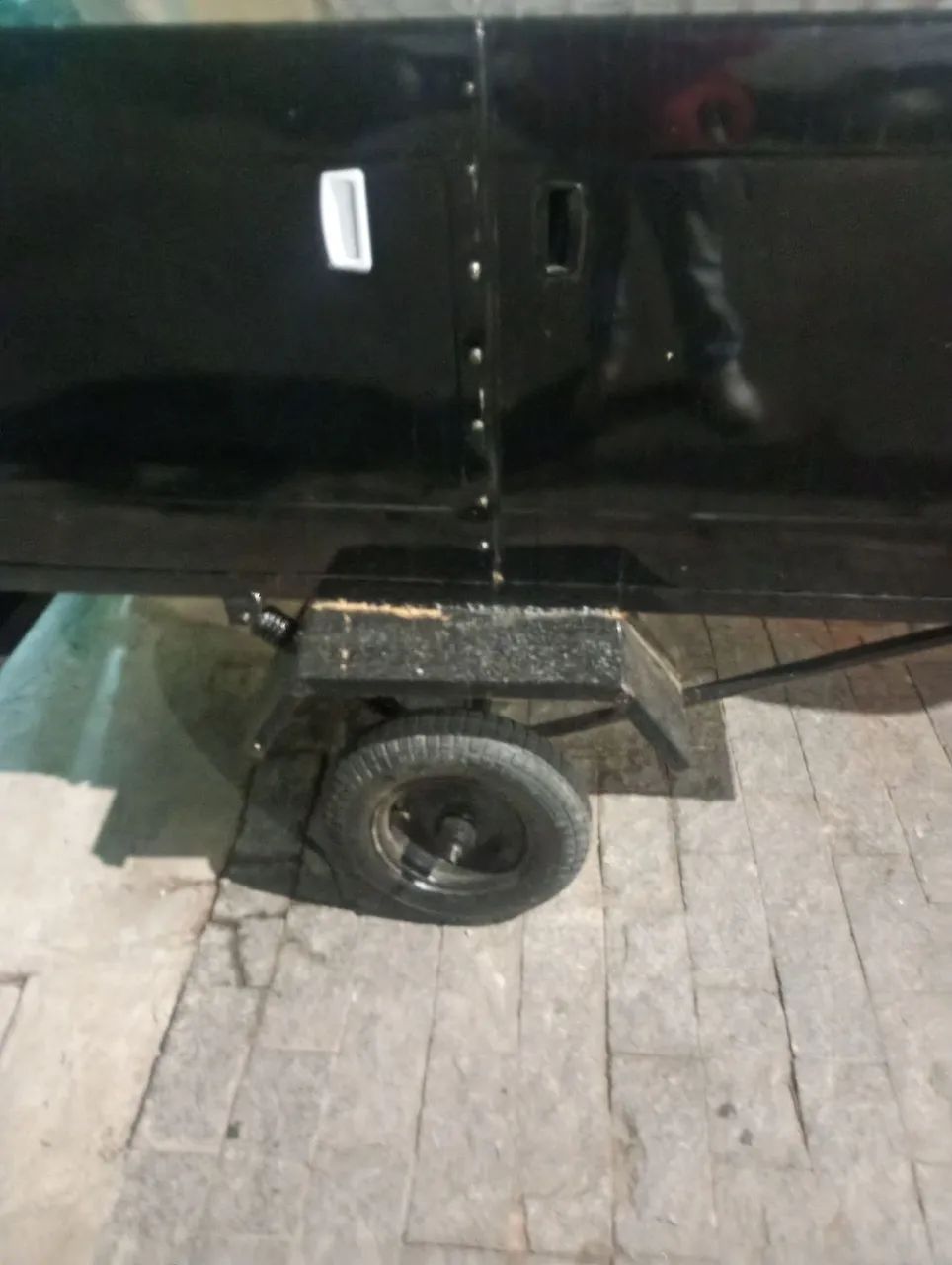 Carretinha para moto puxar  - Foto 2