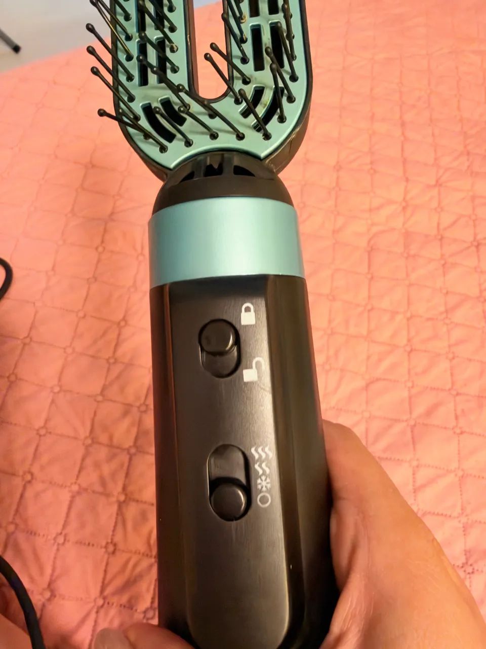 Escova Secadora e Alisadora Taiff Style 900 W - Azul Tiffany - Foto 2