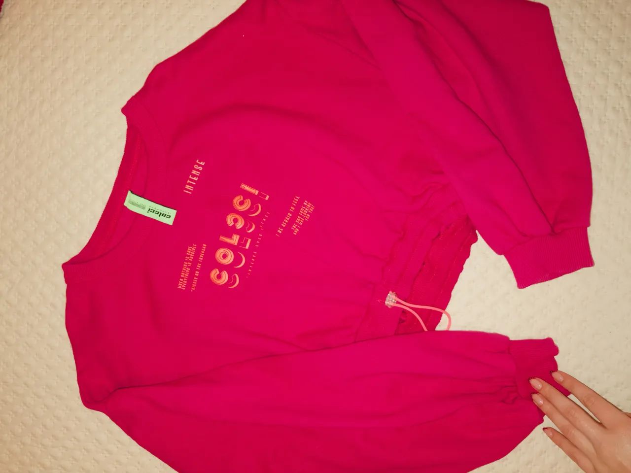 Moletom cropped colcci - Foto 2