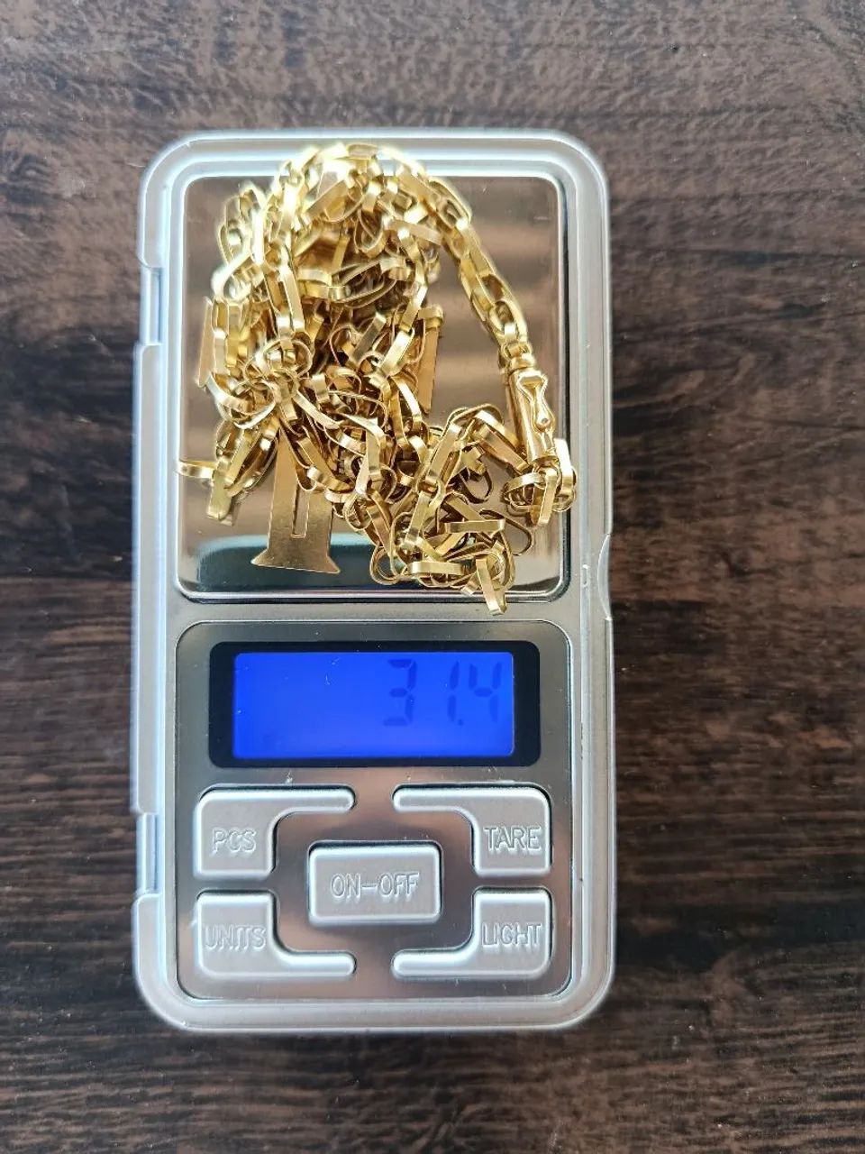 Cordão de ouro 18k  31.4g - Foto 3