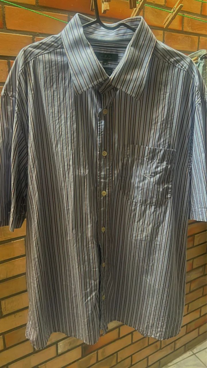 Camisa manga curta Brooksfield original 