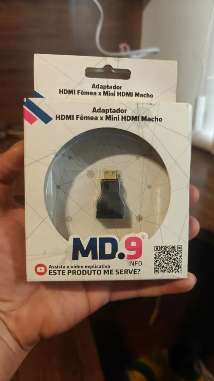 ADAPTADOR HDMI PARA MINI HDMI 4K