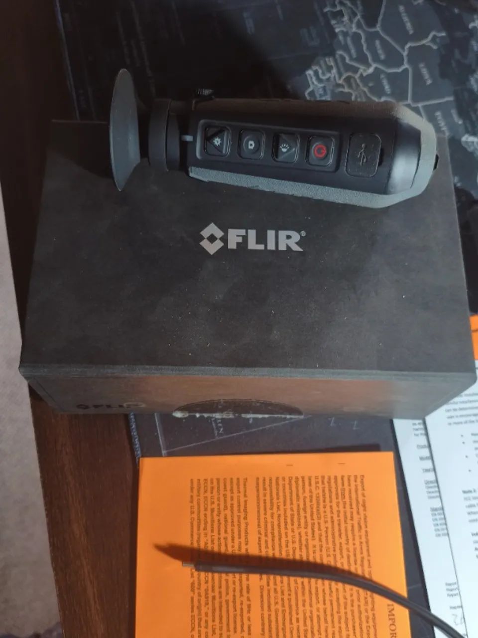 Monóculo De Visão Termal Flir Scout Tkx Preto (Usado) - Foto 2