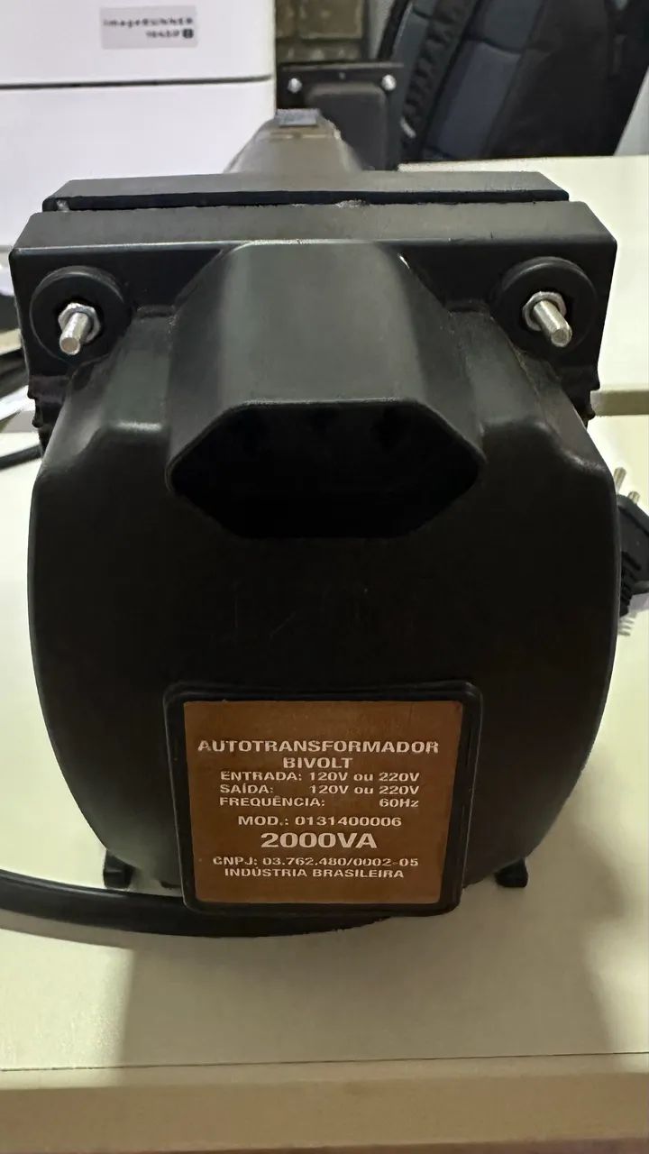 AUTOTRANSFORMADOR BIVOLT 2000 VA - Foto 4