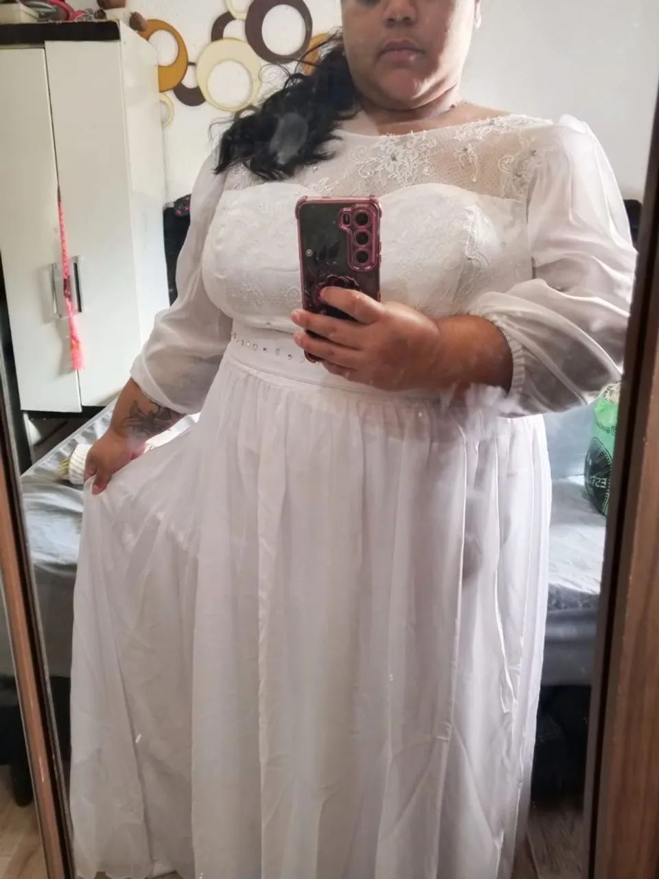 Vendo vestido de noiva plus size - Foto 2