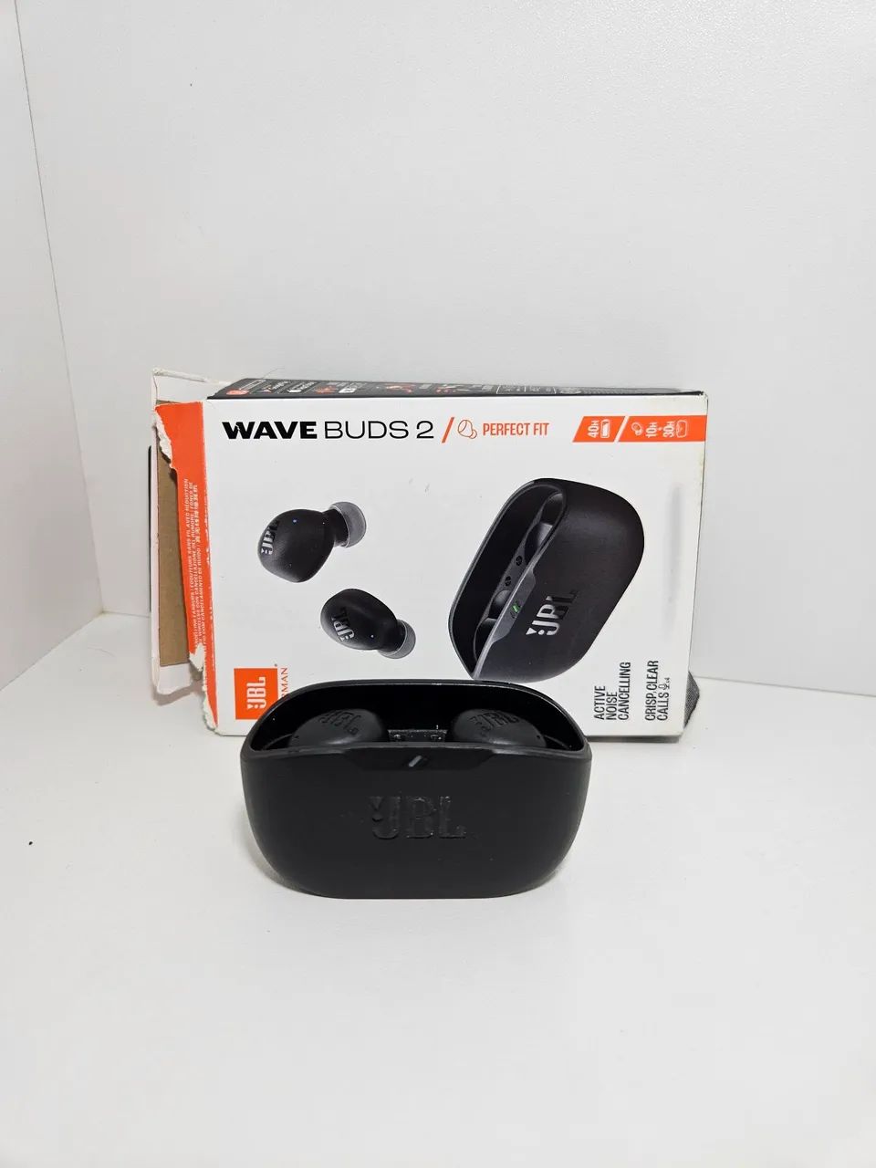 Fone de ouvido Bluetooth JBL Wave Buds 2 - Foto 2