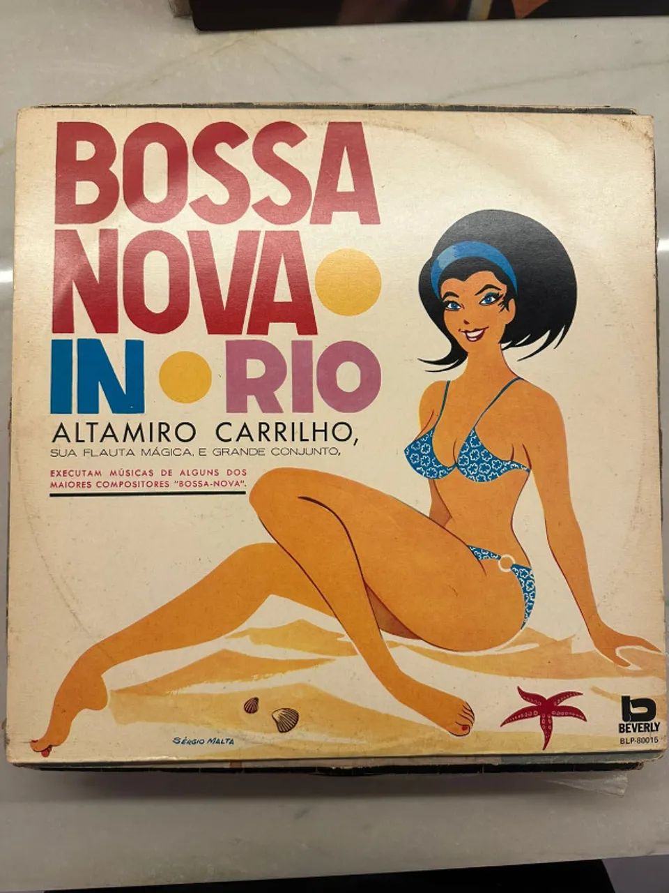 Disco de Vinil LP Altamiro Carrilho - Bossa Nova in Rio
