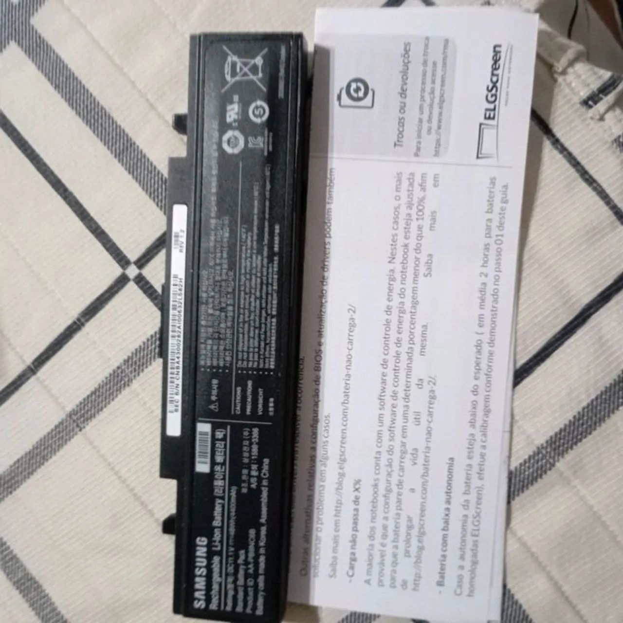 BATERIA PARA NOTEBOOK SAMSUNG