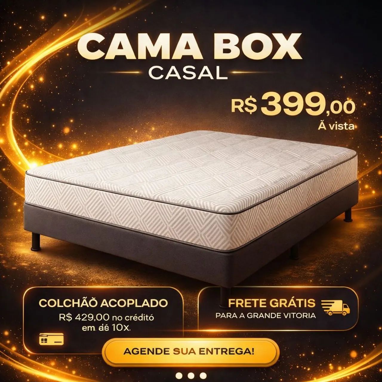 Camas Box Casal Acopladas D33 