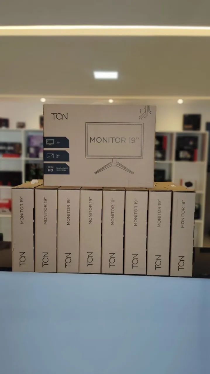 Monitor 19 Polegadas 60hz, Novo com HDMI/VGA.
