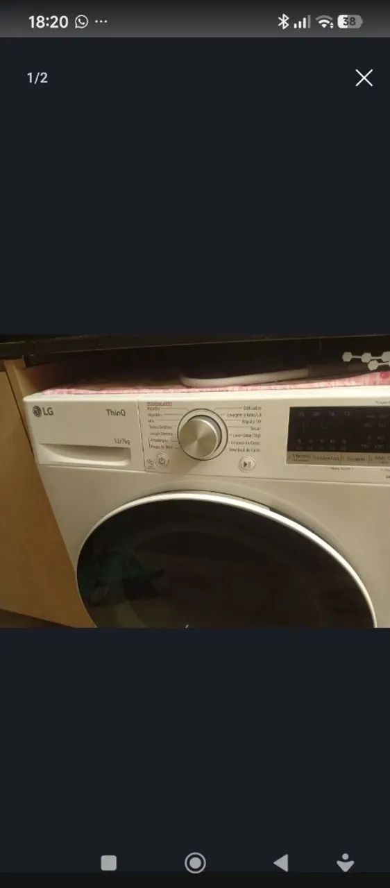Lava e seca LG vc4 12kg - Foto 2