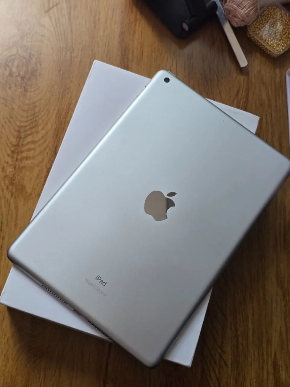 iPad 9 64gb silver + apple pencil original impecável - Celulares e