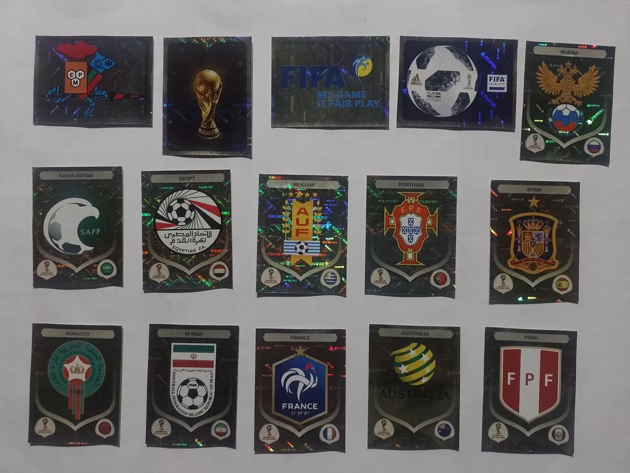 FIGURINHAS COPA 2018 - ED. PANINI