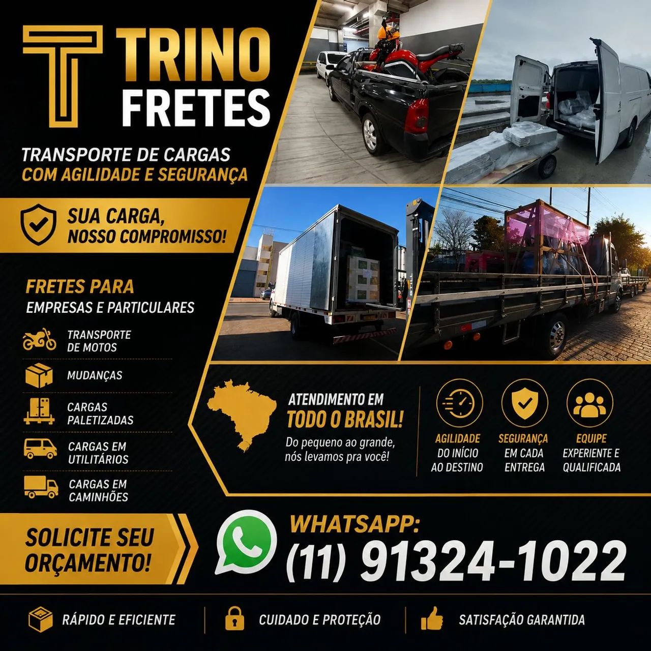 Carreto/ Mudança / Frete / Coleta / Entrega 