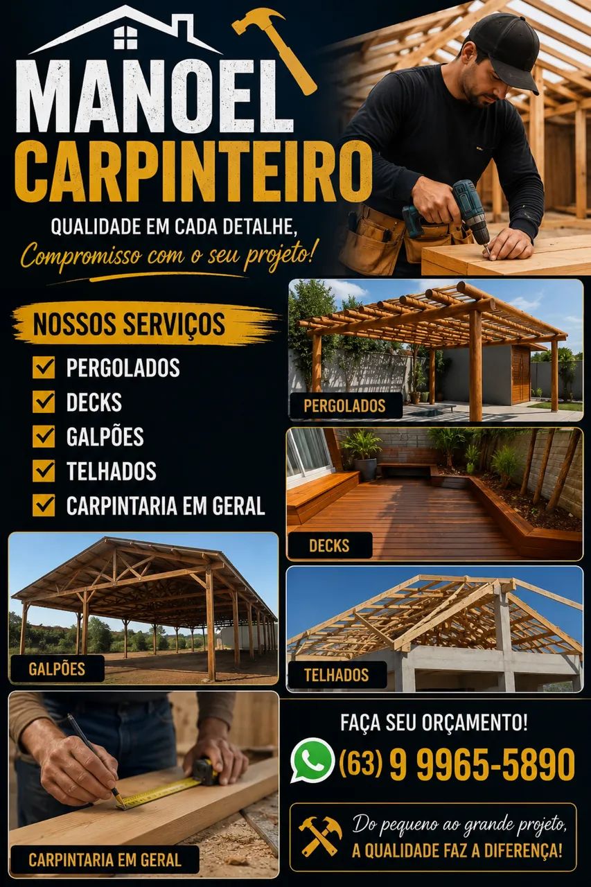 Carpinteiro profissional 