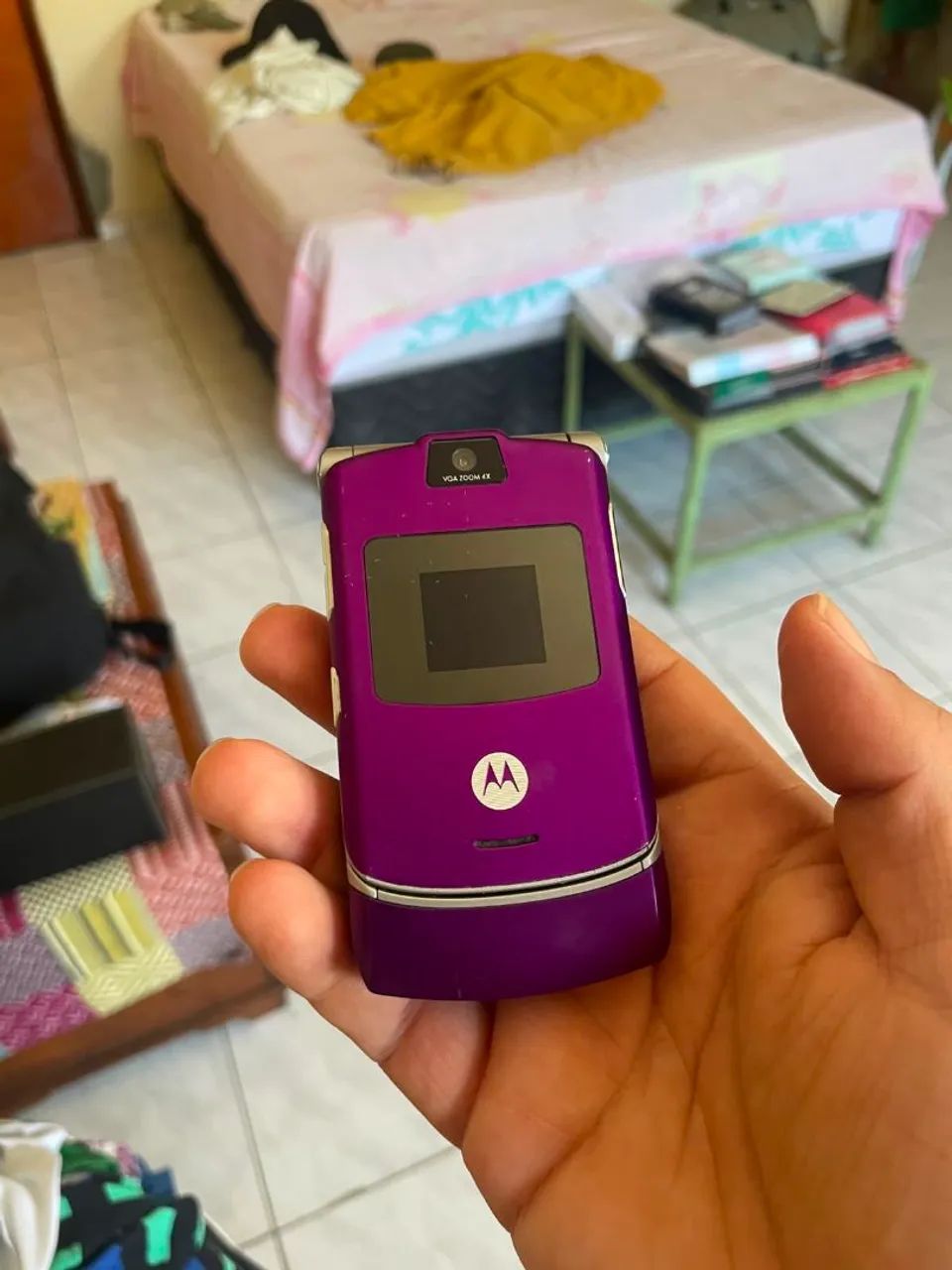Celular Motorolla V3 Roxo