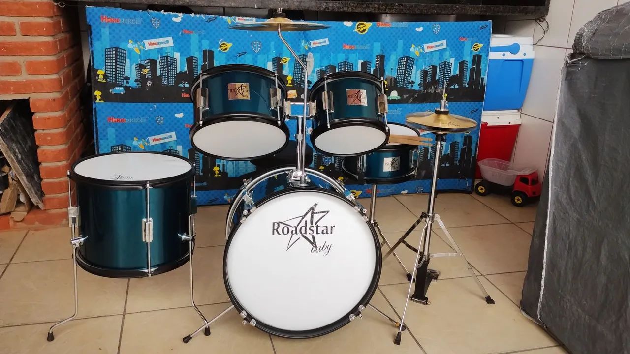 Bateria Roadstar junior - Foto 4