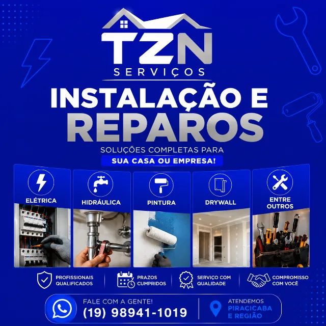 Instalações e Reparos diversos - Piracicaba e Região