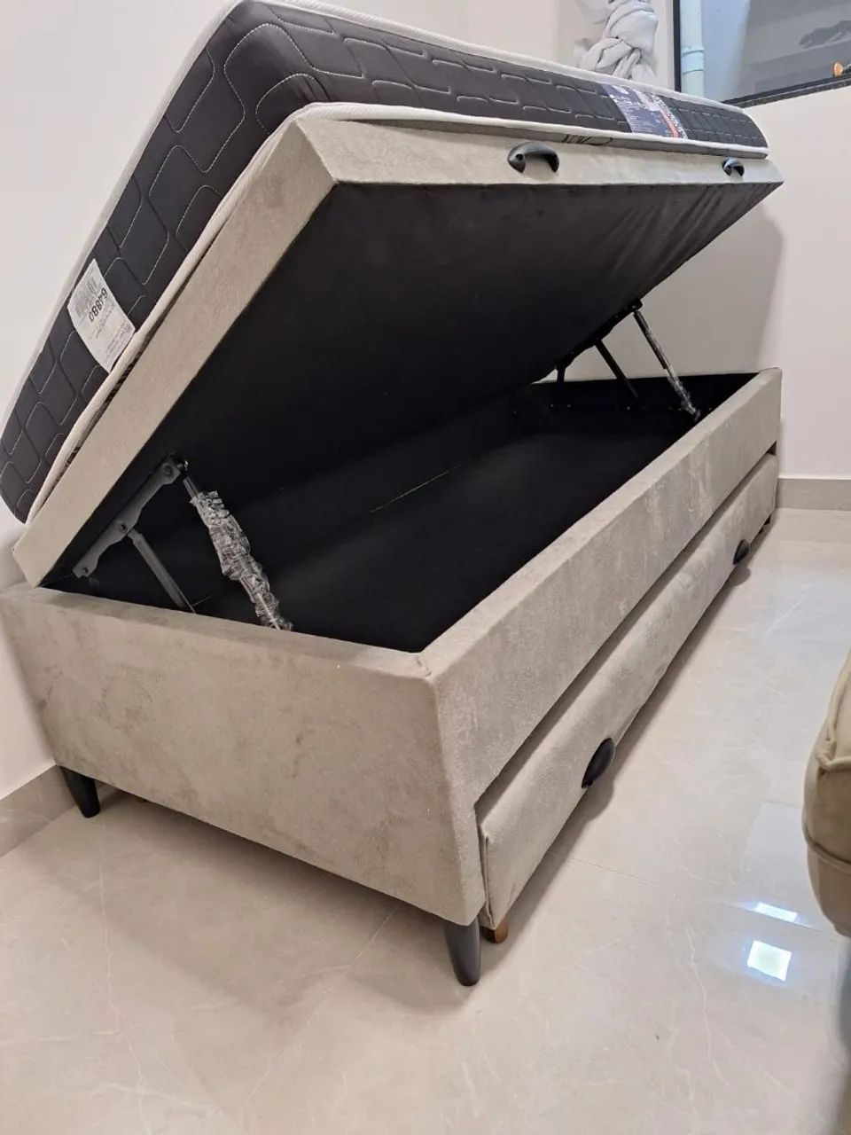 Base Baú Solteiro com auxiliar  - Foto 4