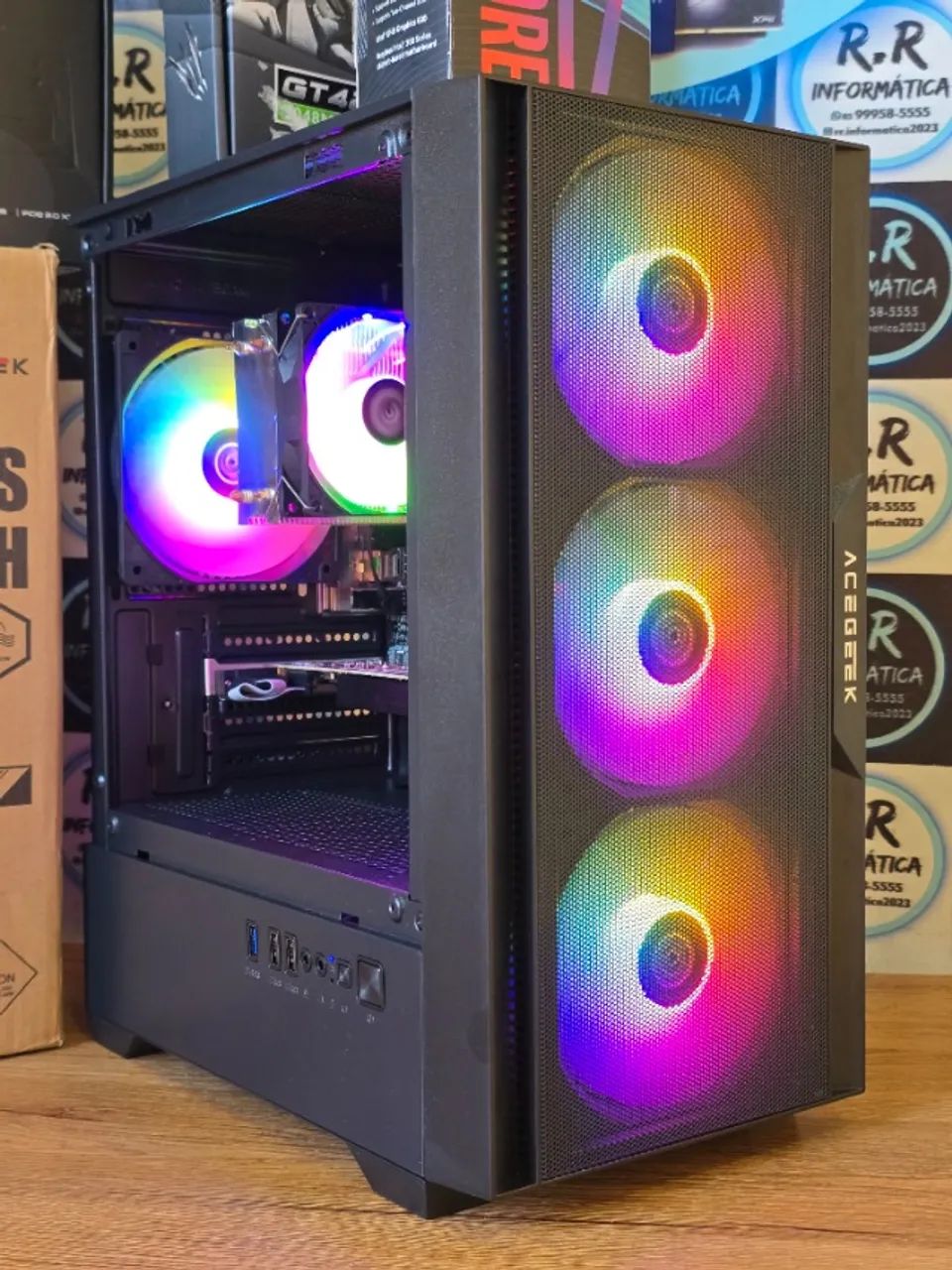 CPU Gamer Core i7, 16gb, SSD, Nova Zero - Foto 5