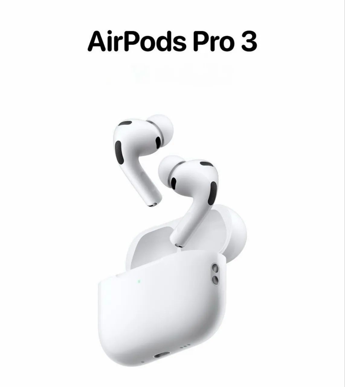 AirPods Pro 3 USB-C NOVO LACRADO NOTA E GARANTIA - Fones de Ouvido