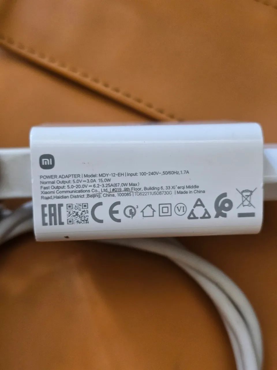 Carregador 67W original  Xiaomi  - Foto 3