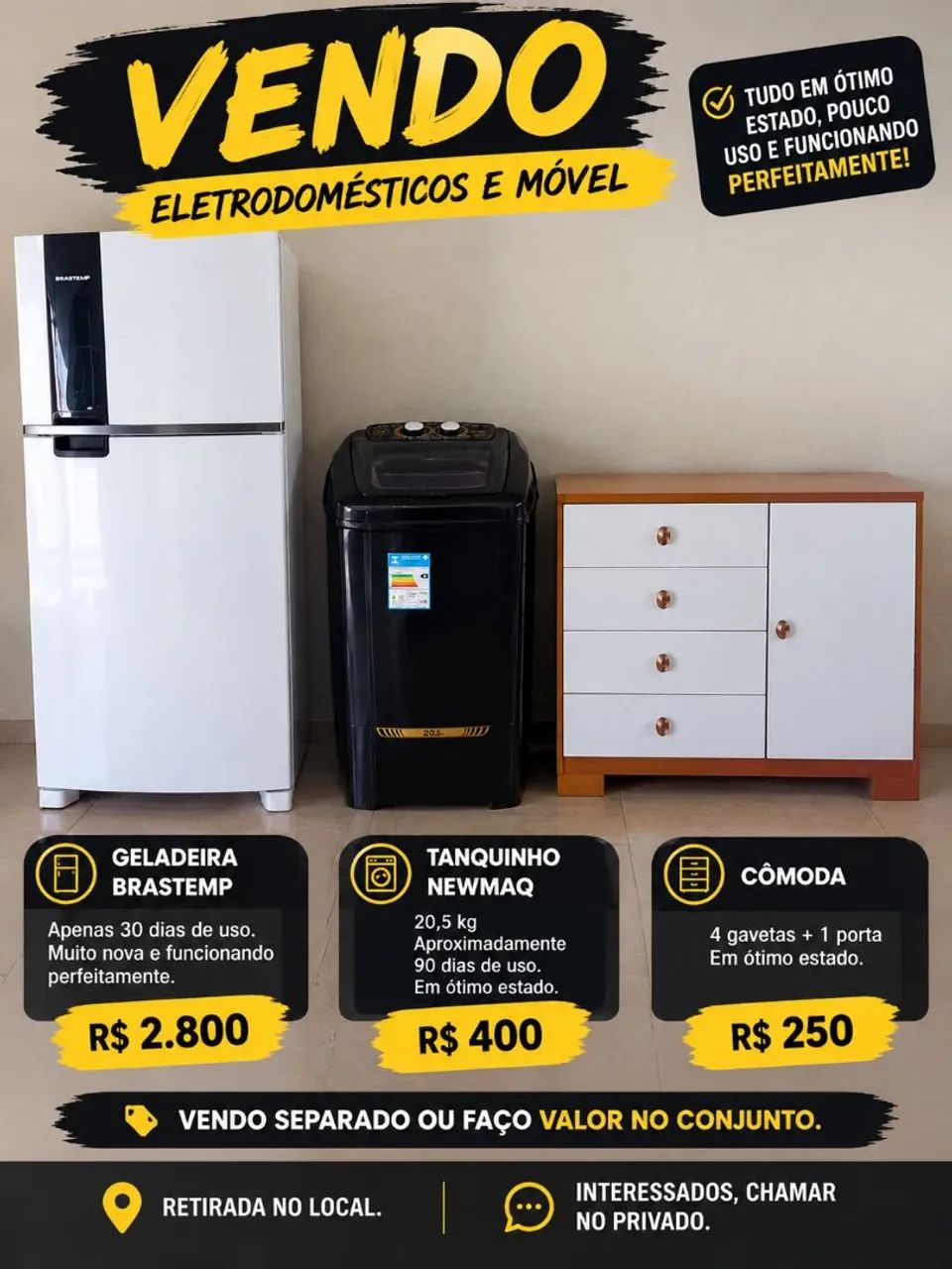 Eletrodomésticos e movel