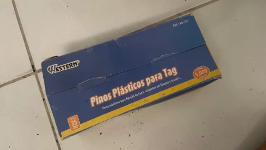 Caixa de Pinos Para Tag Roupas - Foto 2
