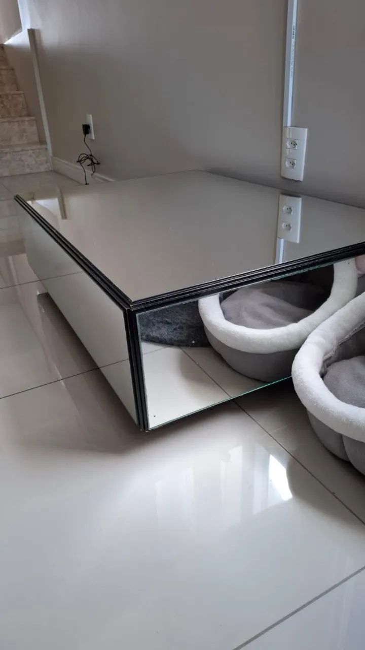 Mesa De Centro Espelhada Reflec - Foto 2