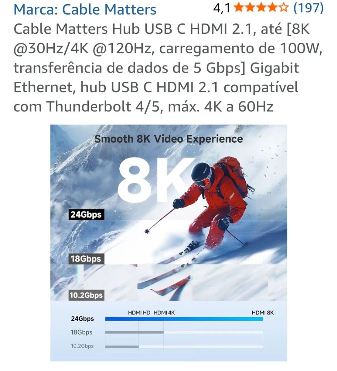 Adaptador Multiportas USB-C da Cabeça Matters - Foto 5