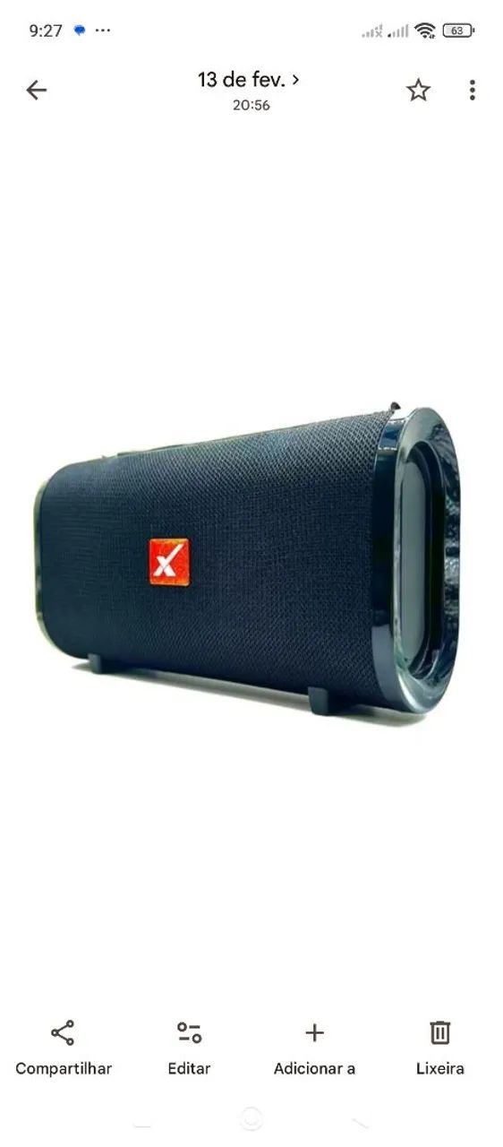 CAIXA DE SOM BLUETOOTH 