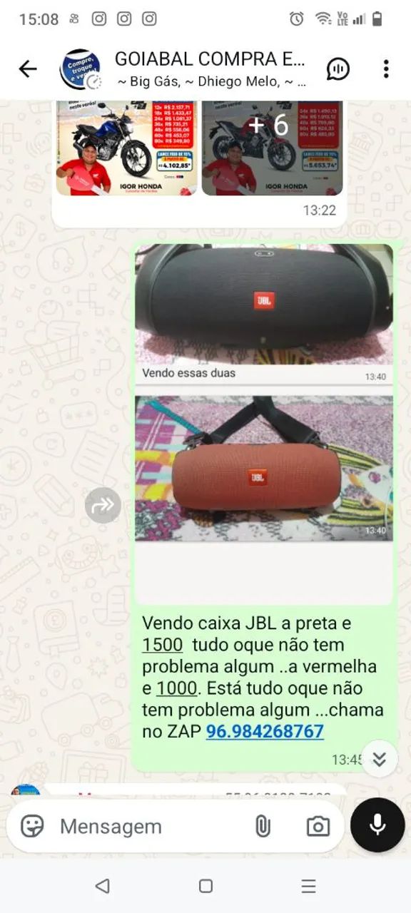 Somente venda 