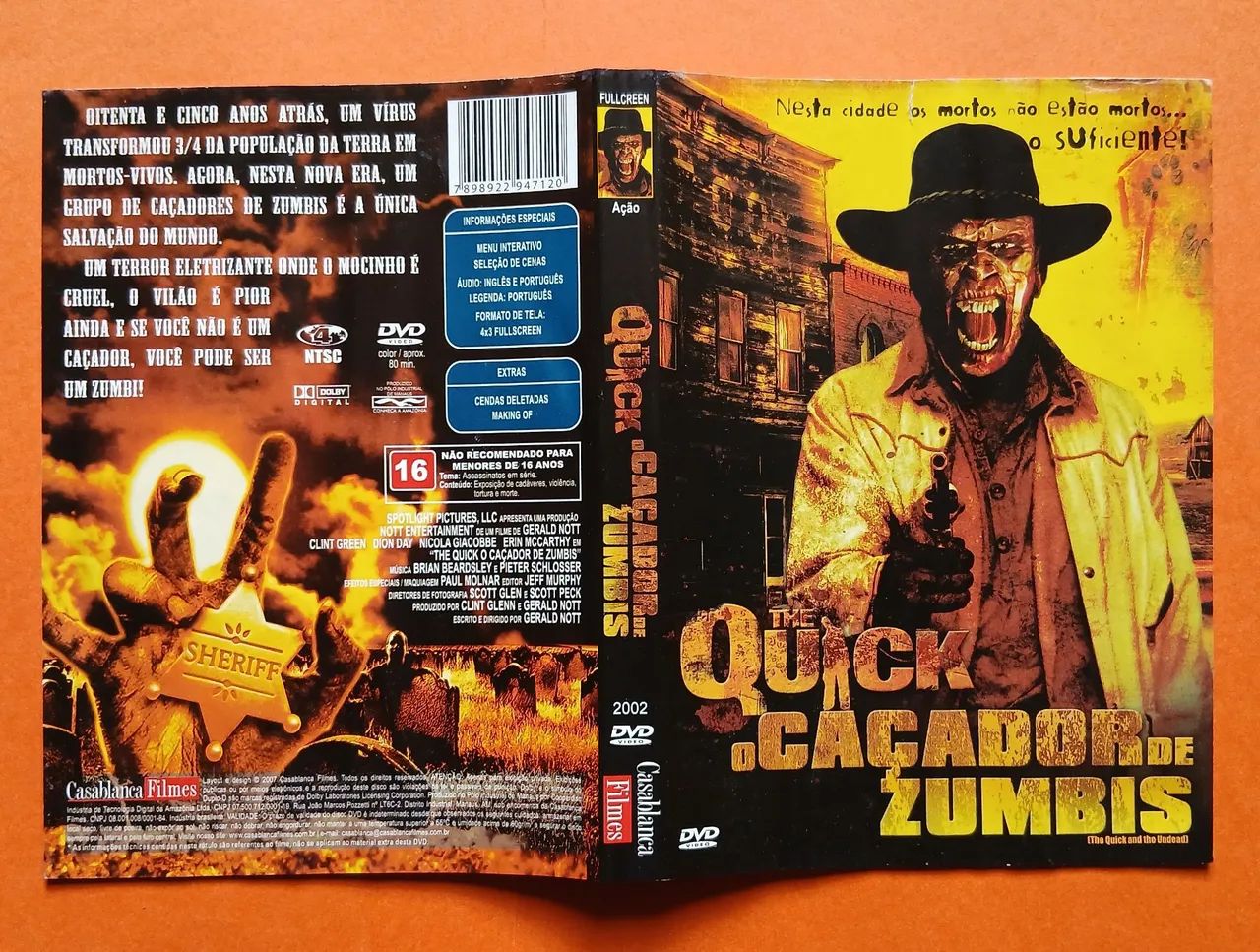 Dvd The Quick - O Caçador  de Zumbis  - Foto 3