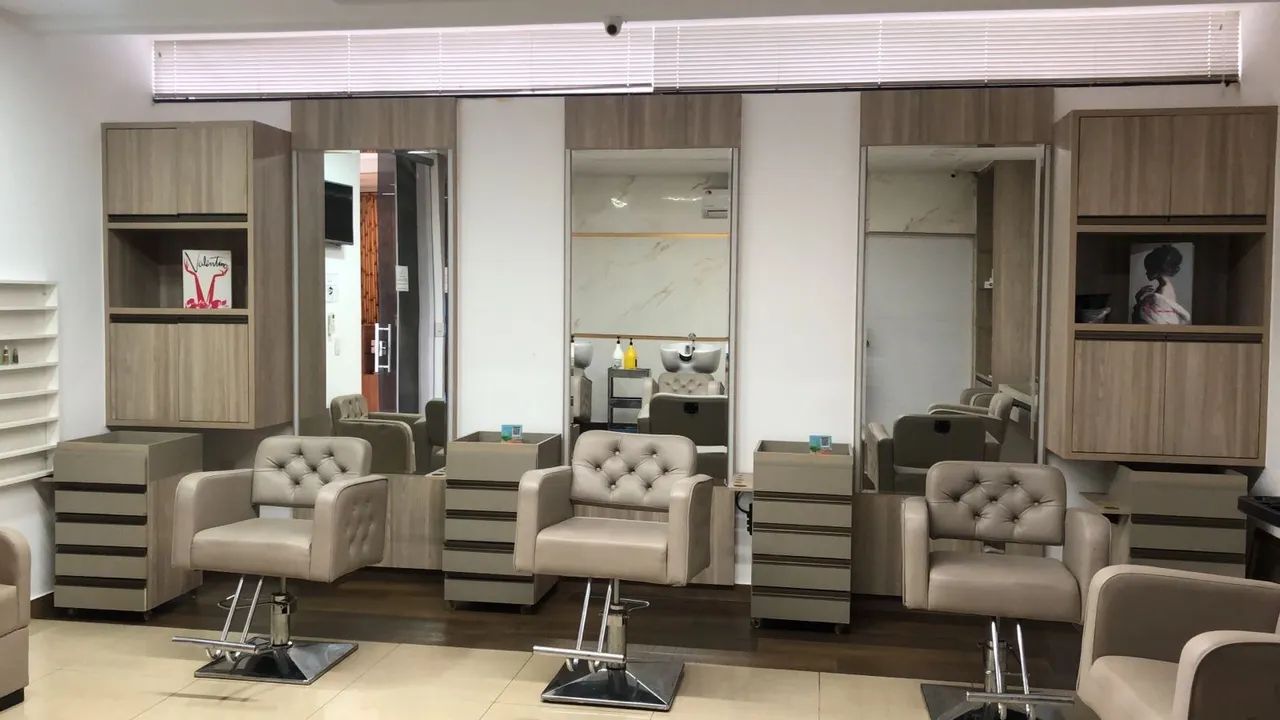 Móveis salão (salão completo) sem lavatórios 