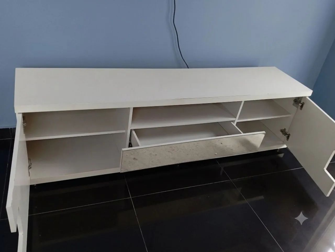 Rack e painel branco grande - Foto 2