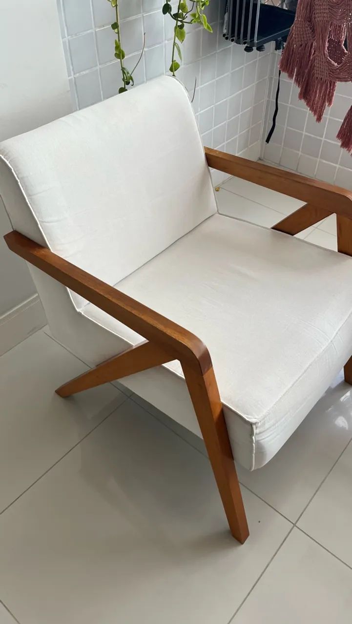 Poltrona elegante para sala ou quarto - Foto 2
