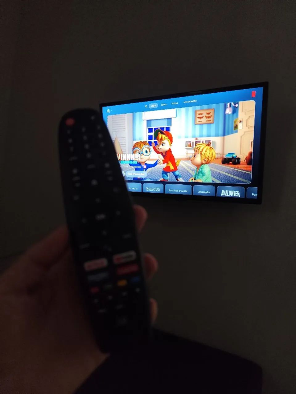 Android Tv smart 4k Novinha 32