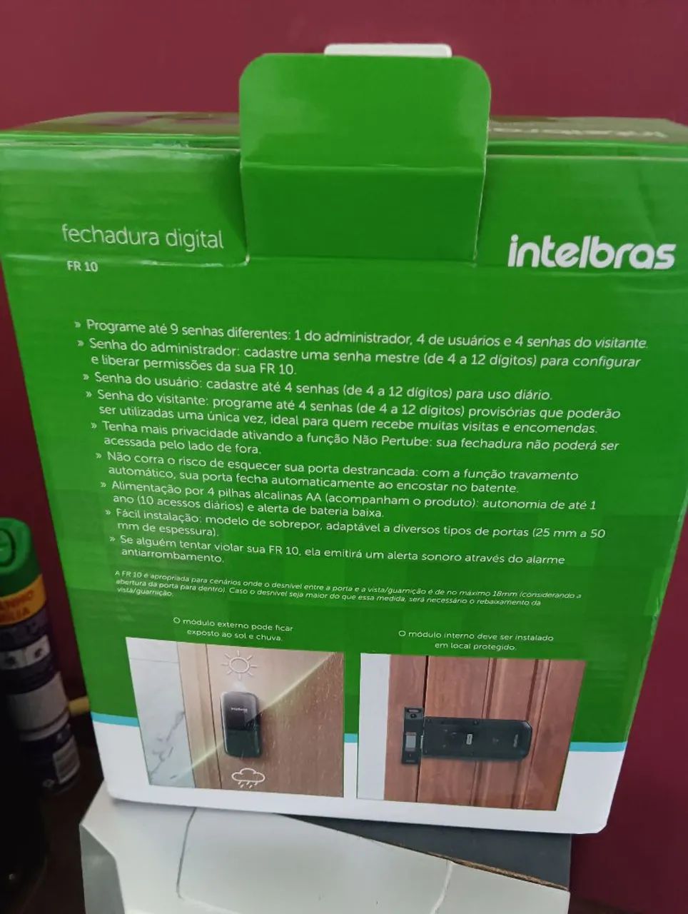 Fechadura elétrica de porta - Foto 4