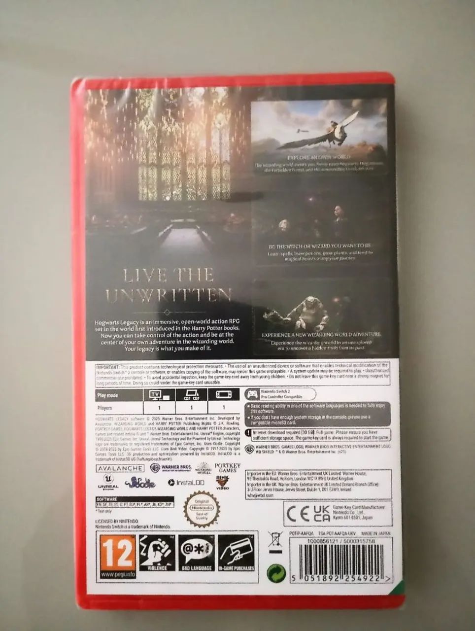 HOGWARTS LEGACY LACRADO SWITCH 2 - Foto 2