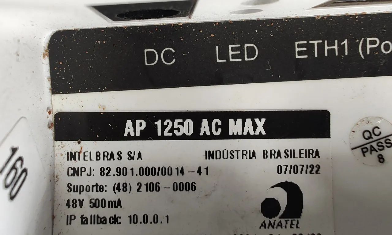 Roteador Intelbras AP 1250 Max - Access Point - Foto 4