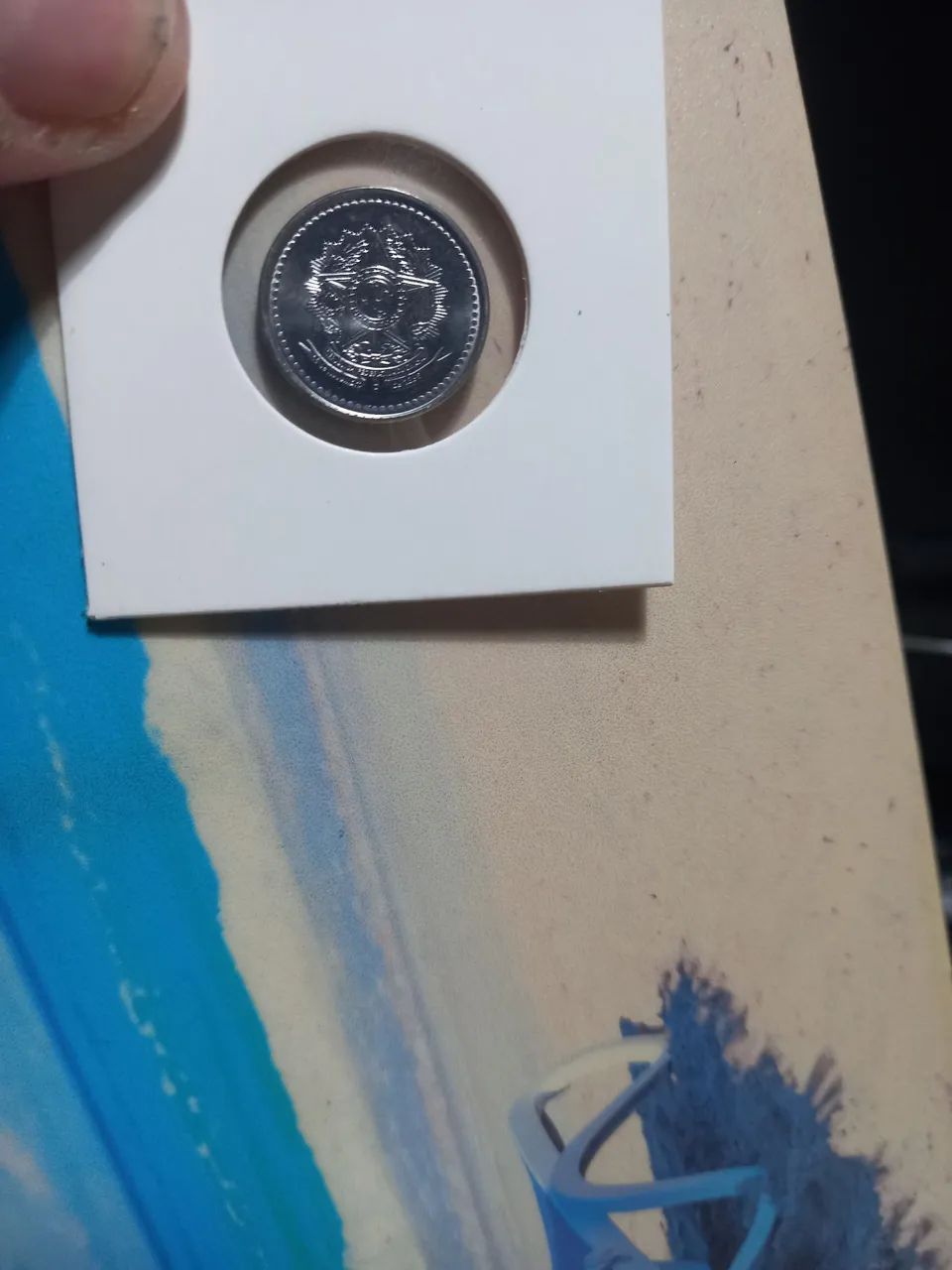 Moeda 20 centavos de 1986 - Foto 2