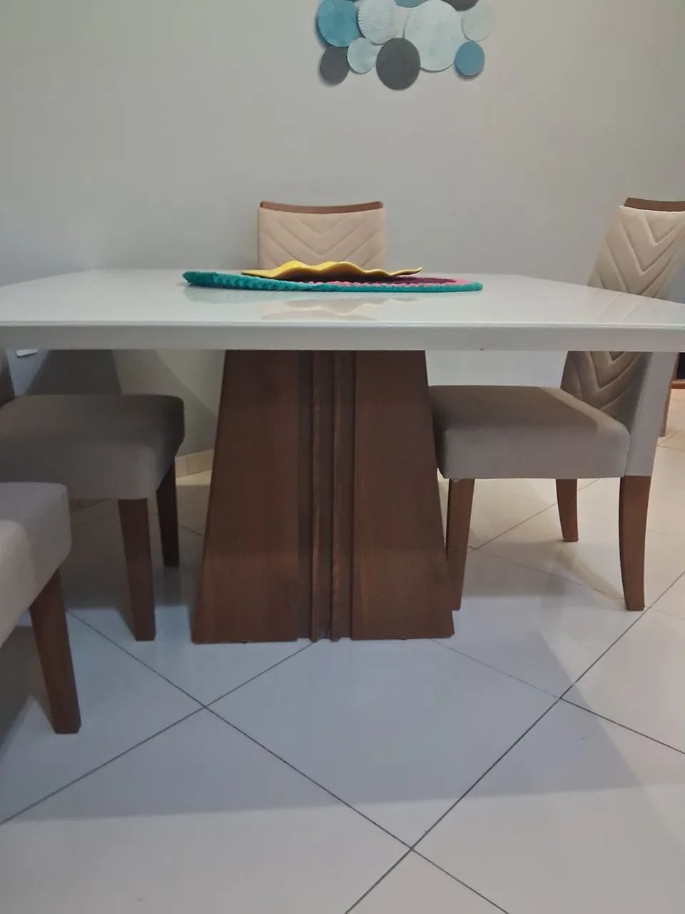 Mesa de jantar com 4 cadeiras - Foto 2