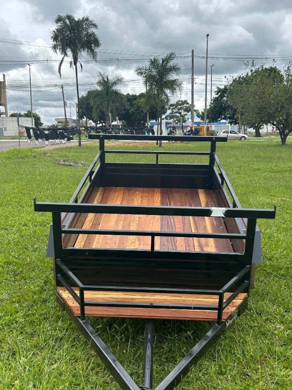 Carretinha nova 2.00 x 1.20 a pronta entrega - reboque - Foto 4