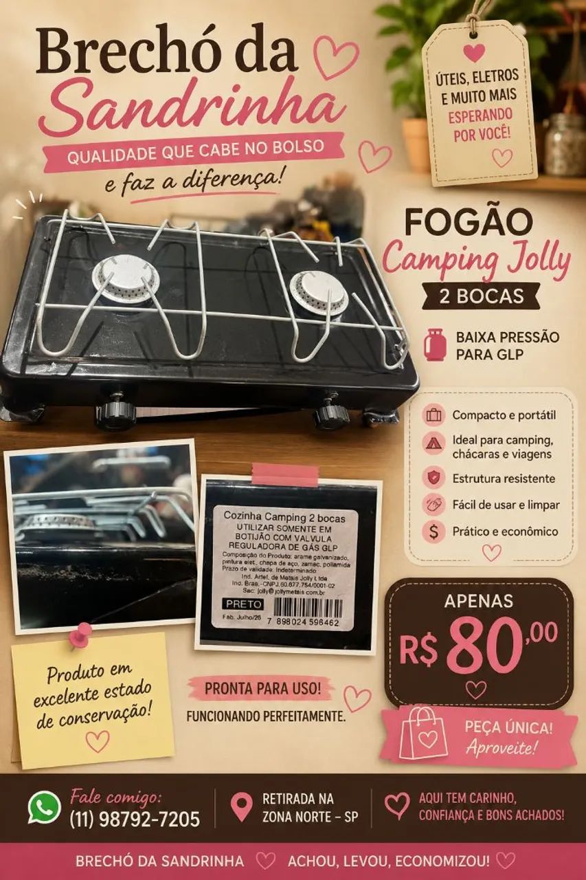Fogao  de 2 bocas  - Foto 3