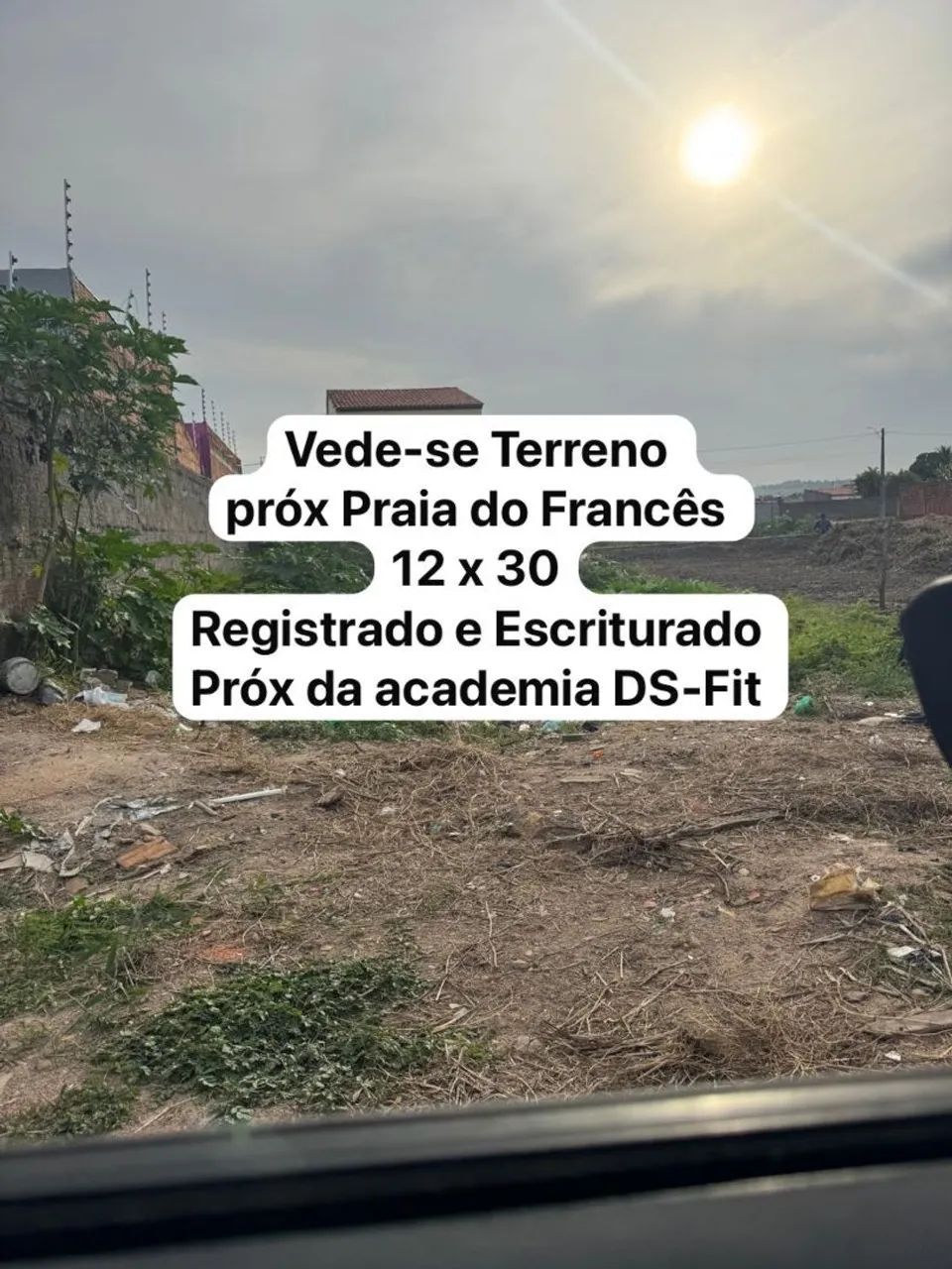 Vendo terreno em Marechal/ praia do francês