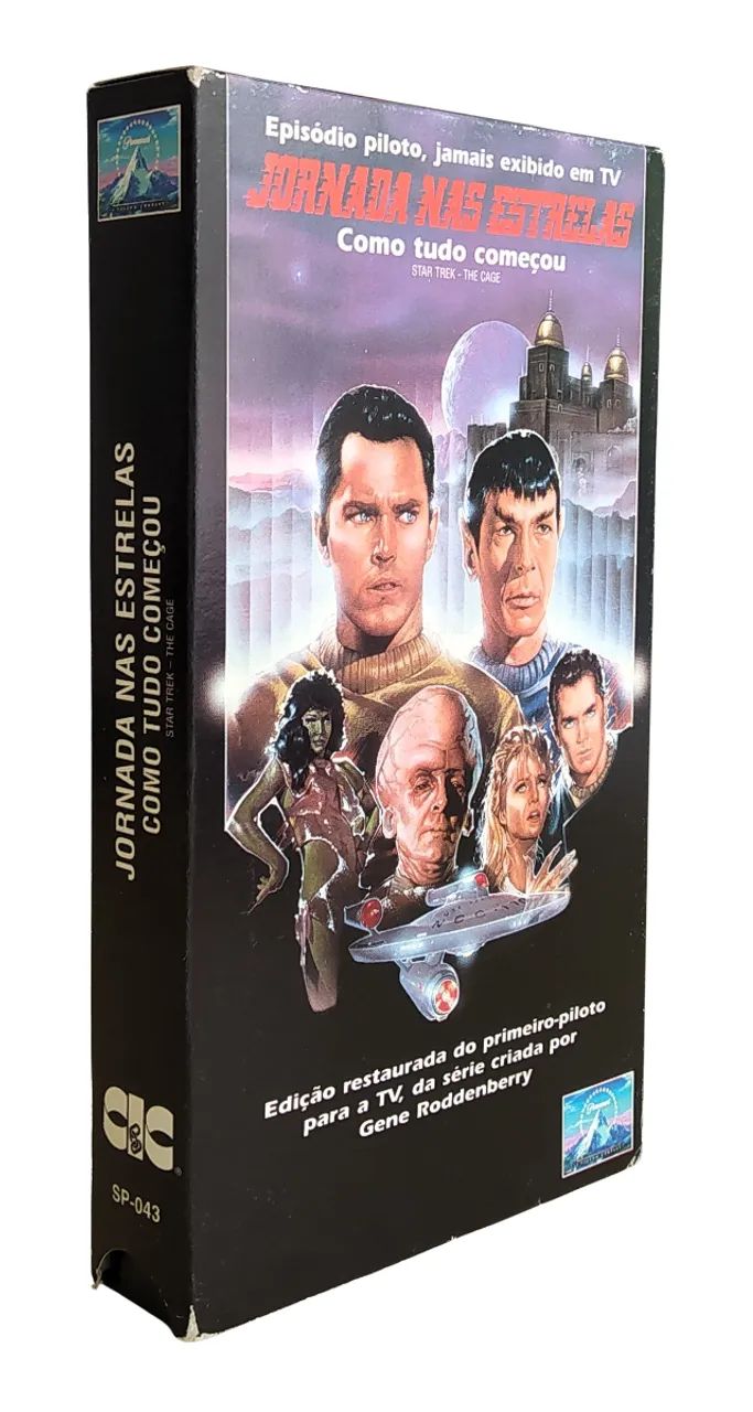 VHS - Star Trek - Como Tudo Começou - DVD, Blu-Ray e Vídeo Cassete