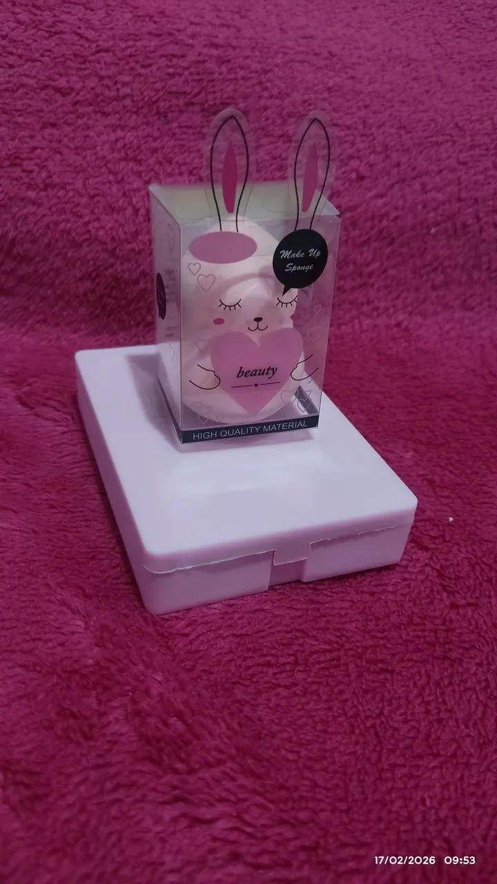 Kit pincel com espelho + buchinha GRÁTIS  - Foto 2